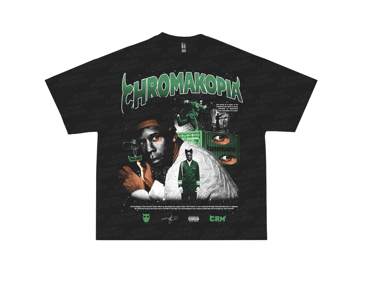 Chromakopia Graphic T-Shirt Tyler the Creator Vintage Style
