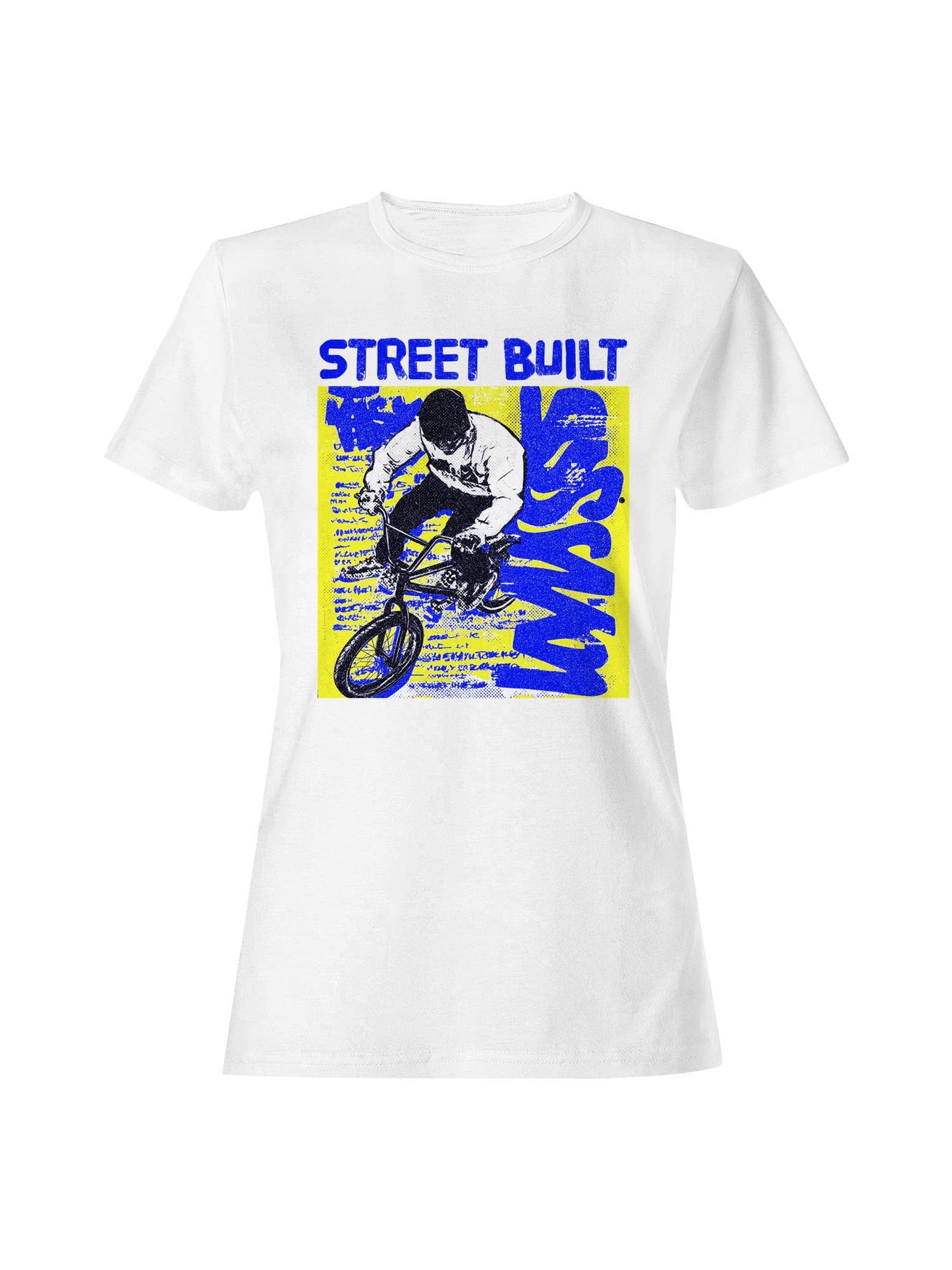 Bmx Street Built Graffiti Art Women's T-Shirt