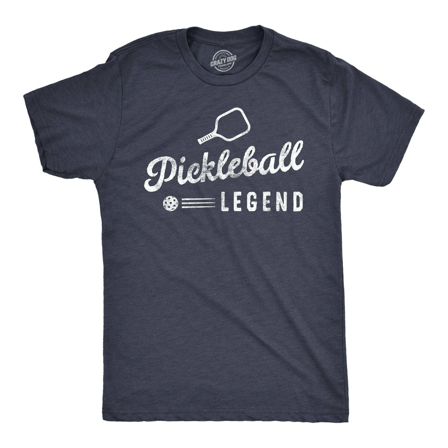Pickleball Legend Men's Tshirt Fitness Graphic Tee Western T