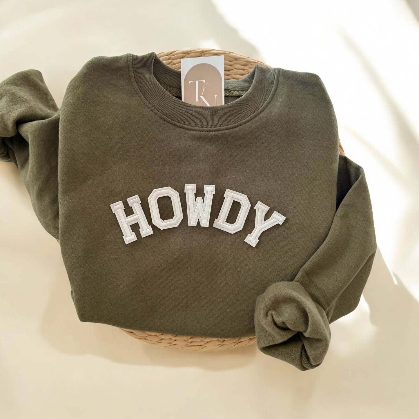 Howdy Sweatshirt, Cowboy Sweatshirt