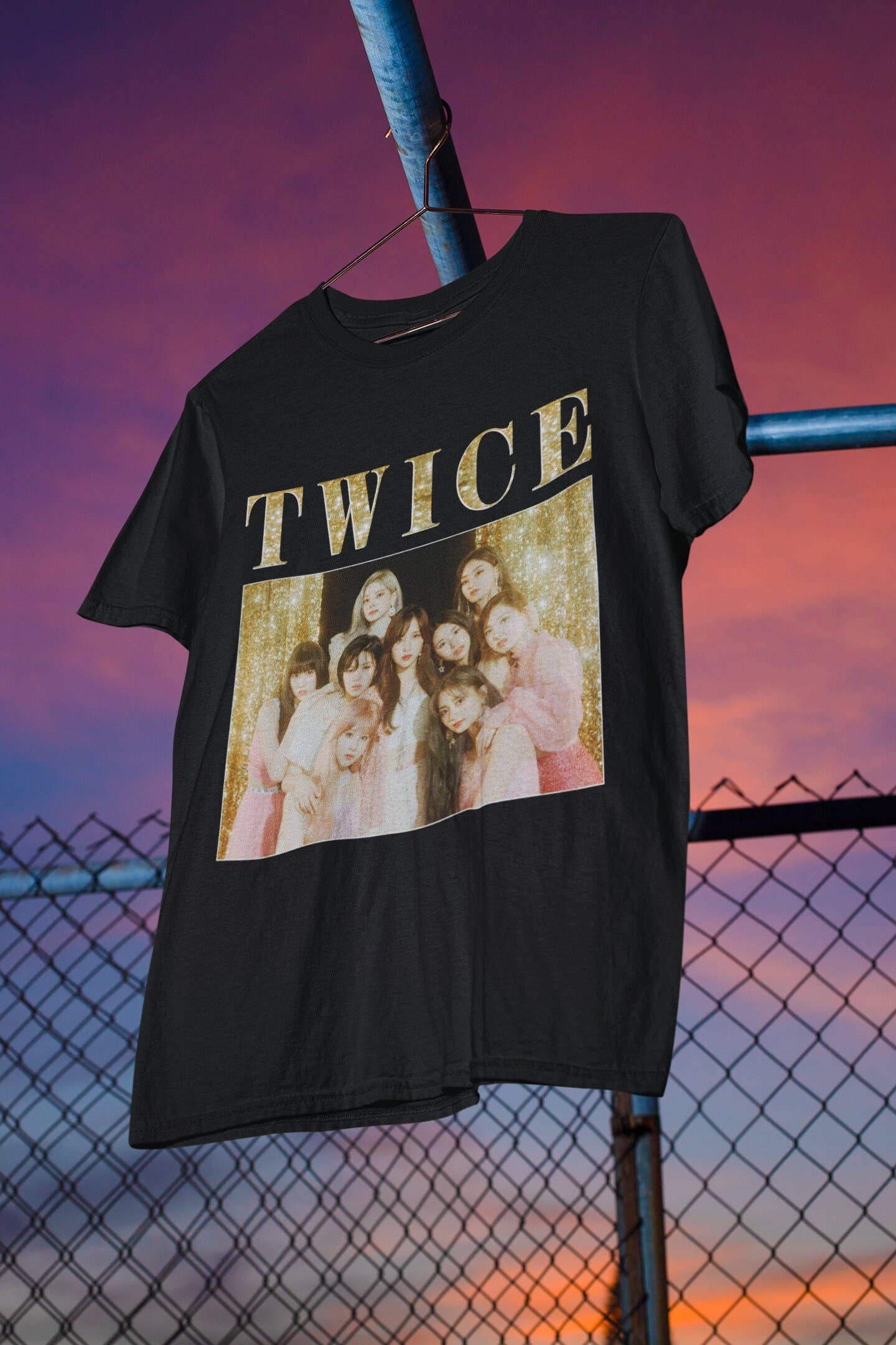 Twice Vintage Tee - Classic K-Pop Girl Group Unisex Shirt