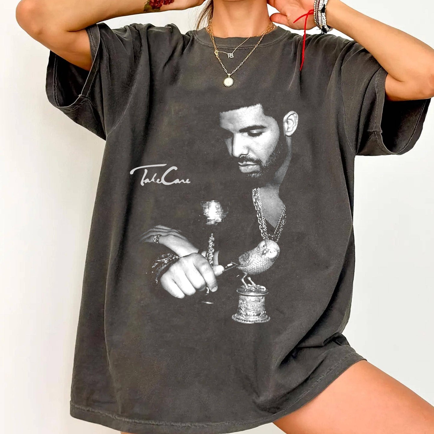 Drake Takecare Hip Hop Graphic Tee