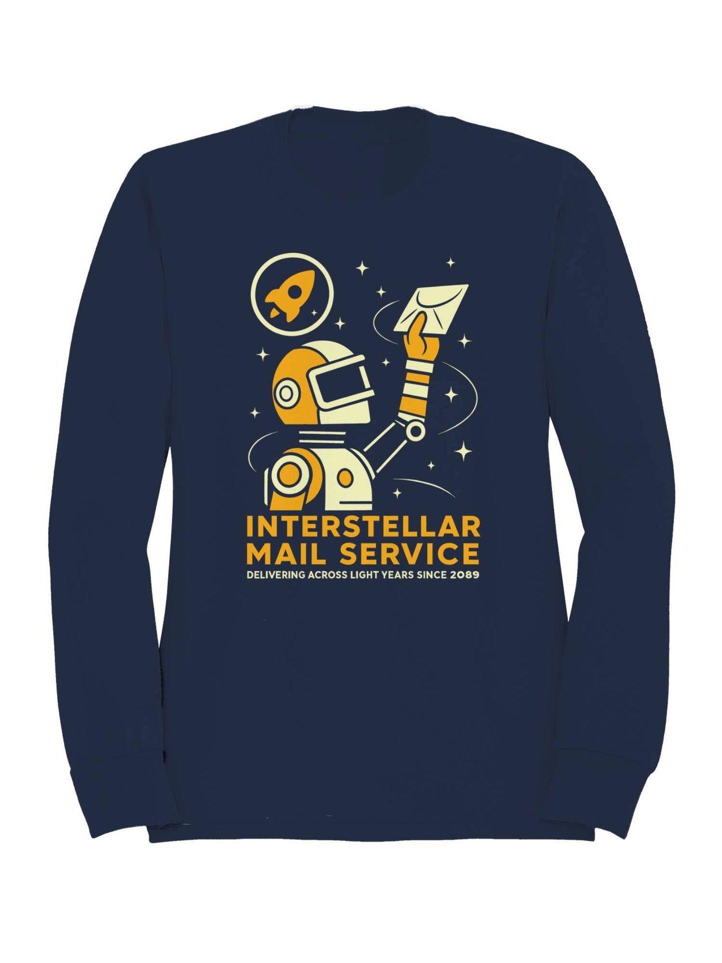 Interstellar Mail Service Graphic Women's Sweatshirt