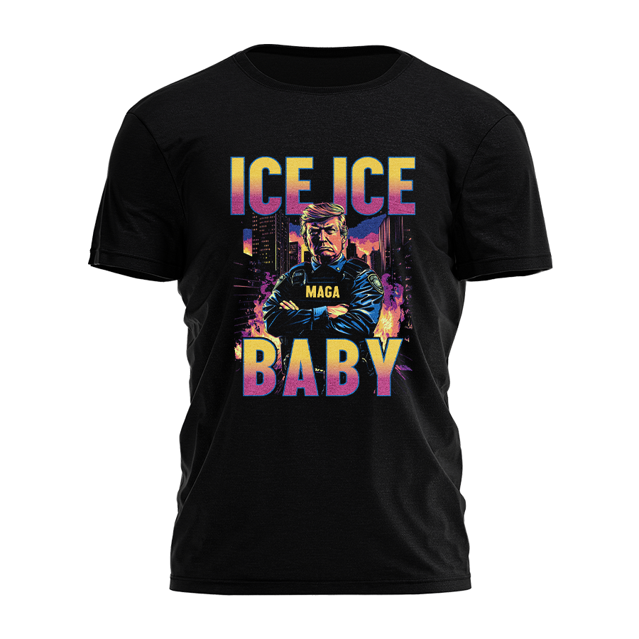 Ice Ice Baby - Retro Tee - 3927
