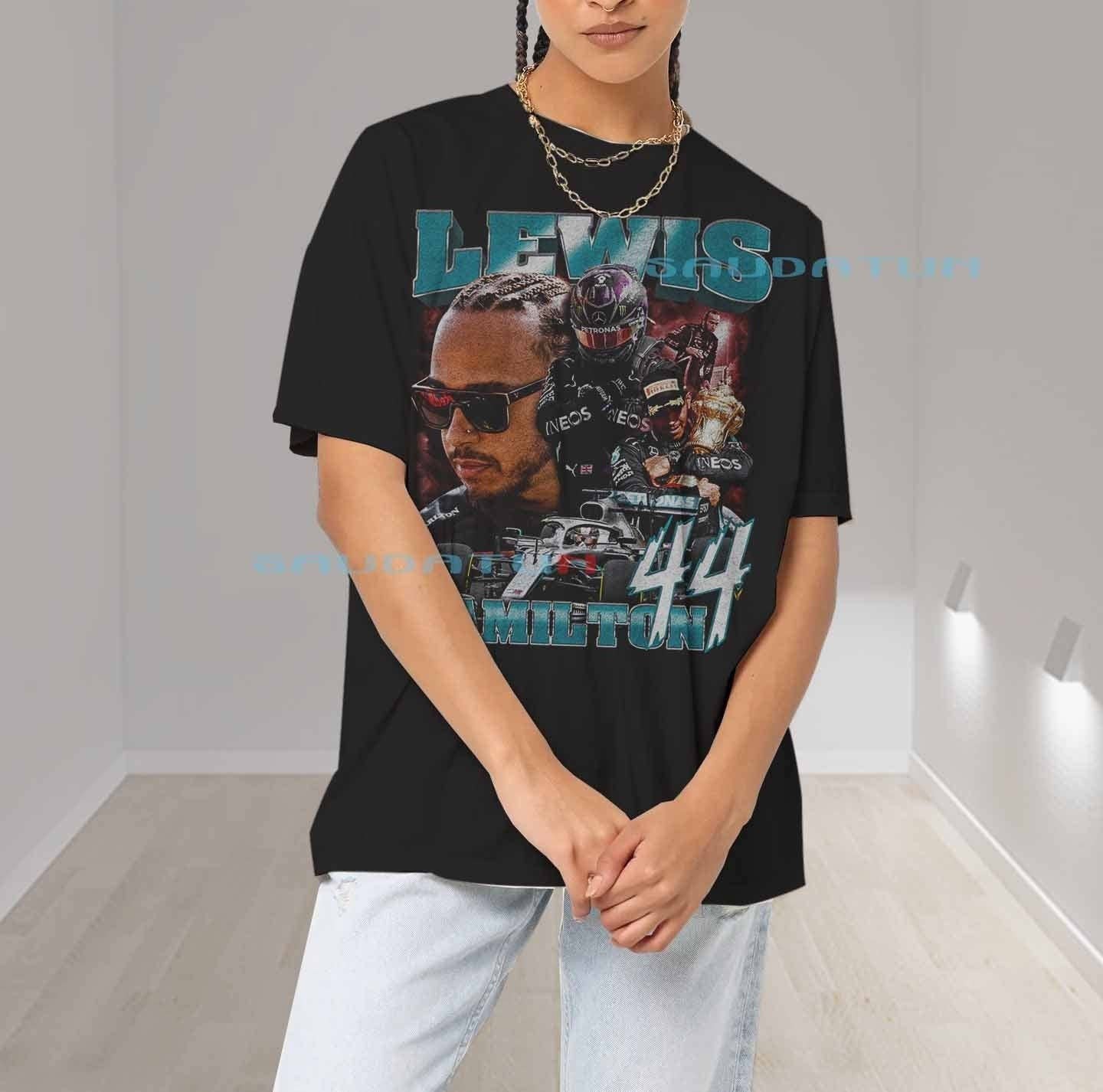 Lewis Hamilton Formula 1 Racing Team Vintage Rap Tee Unisex