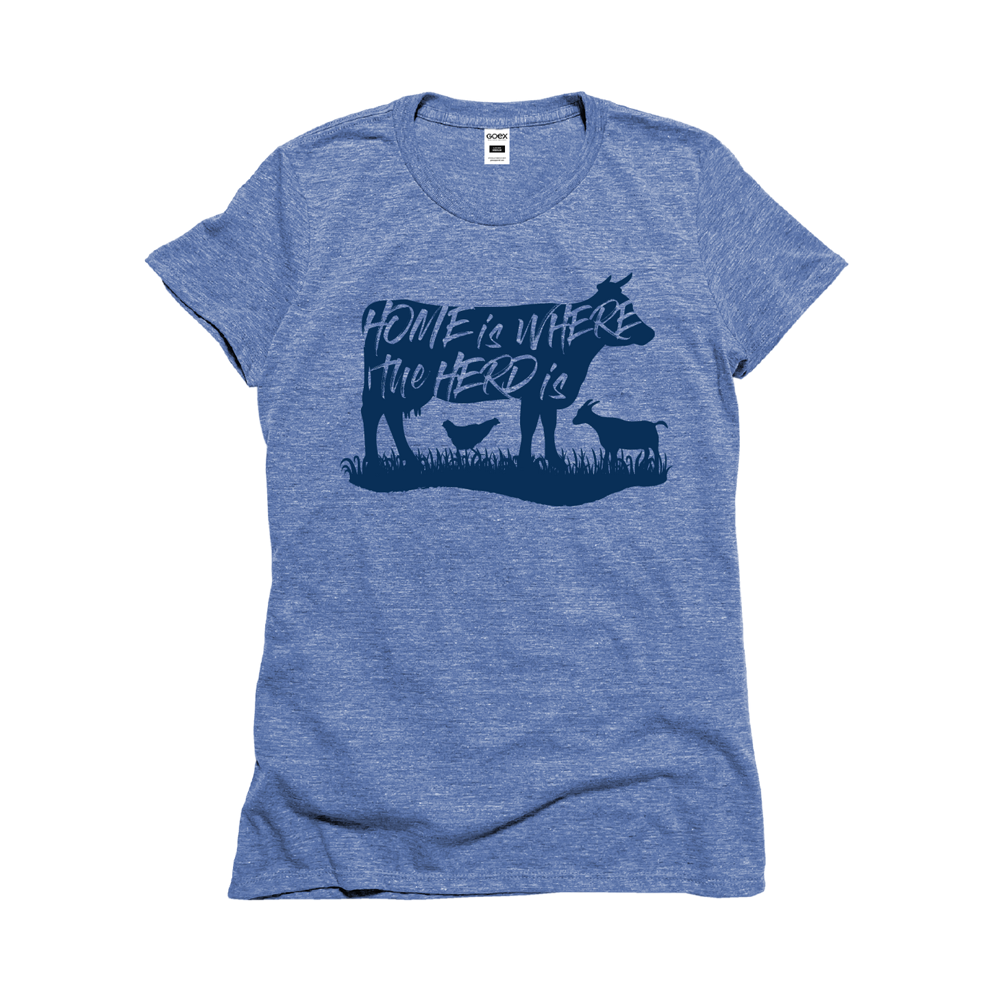 Home Is Where the Herd Is - Ladies Graphic Tee 12pk