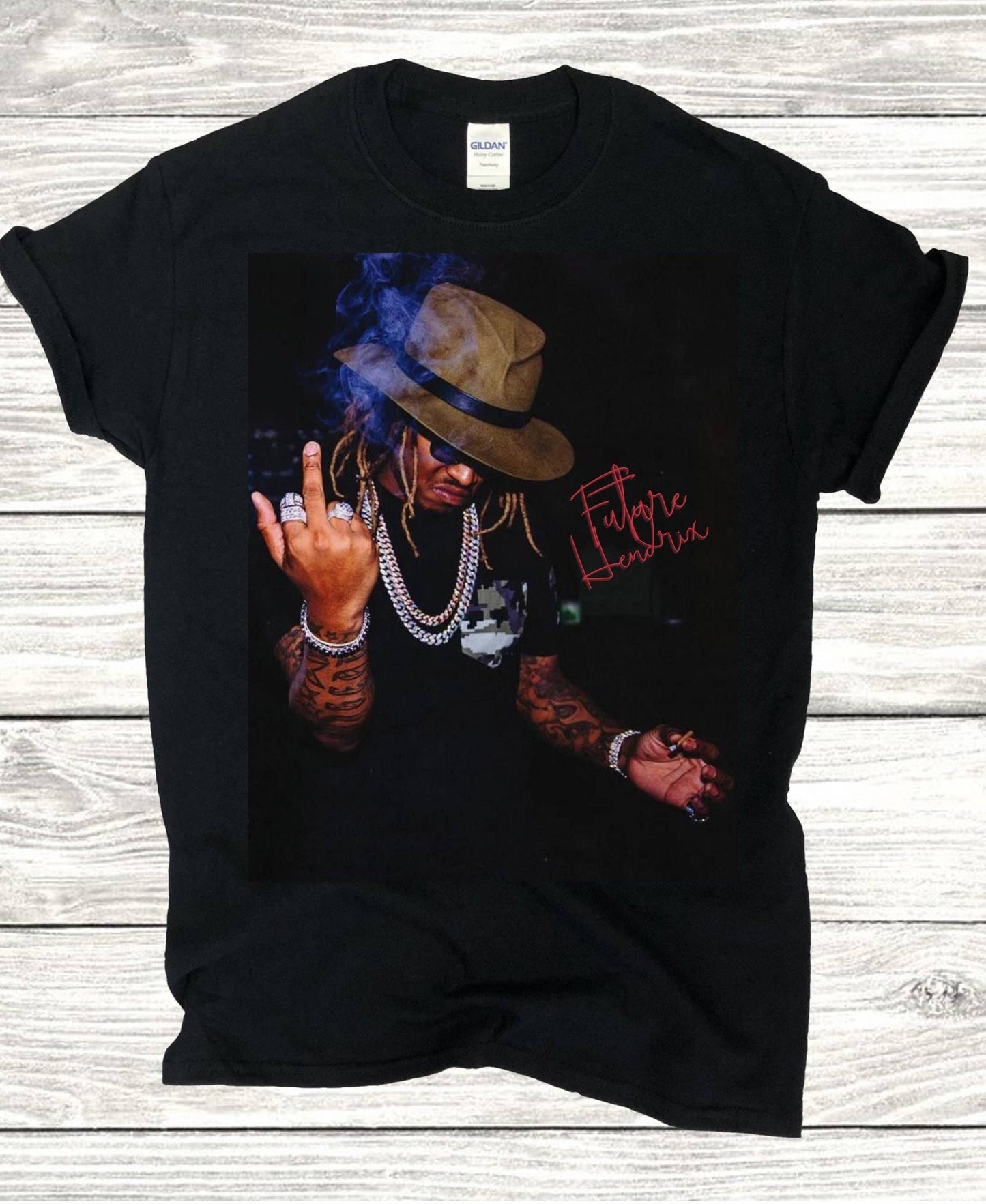 Vintage Future Hendrix Graphic Shirt - Future Merch Tee
