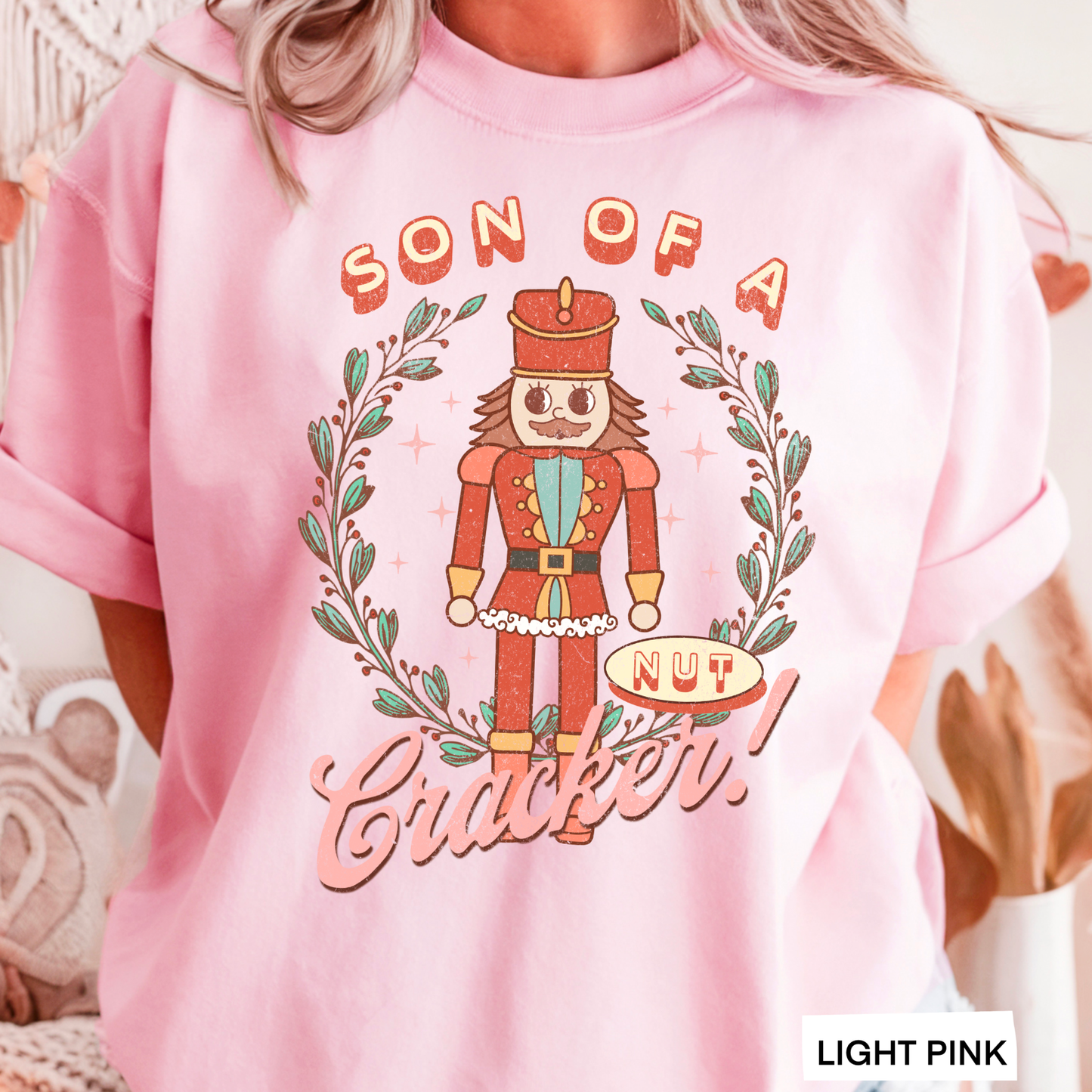 Son of A Nutcracker Christmas Graphic Tee | Gildan