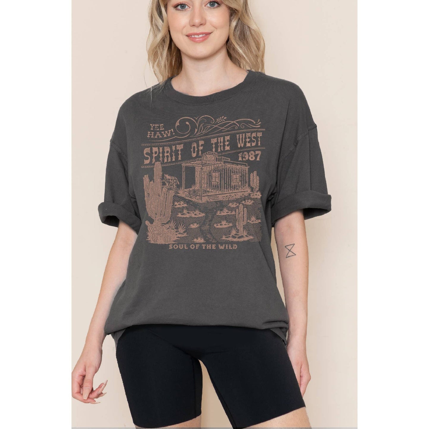 Spirit of the West 1987 - Oversized Unisex Tee