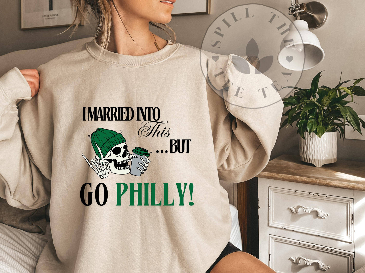 Philadelphia Football Sweatshirt - Funny Philly Holiday Gift