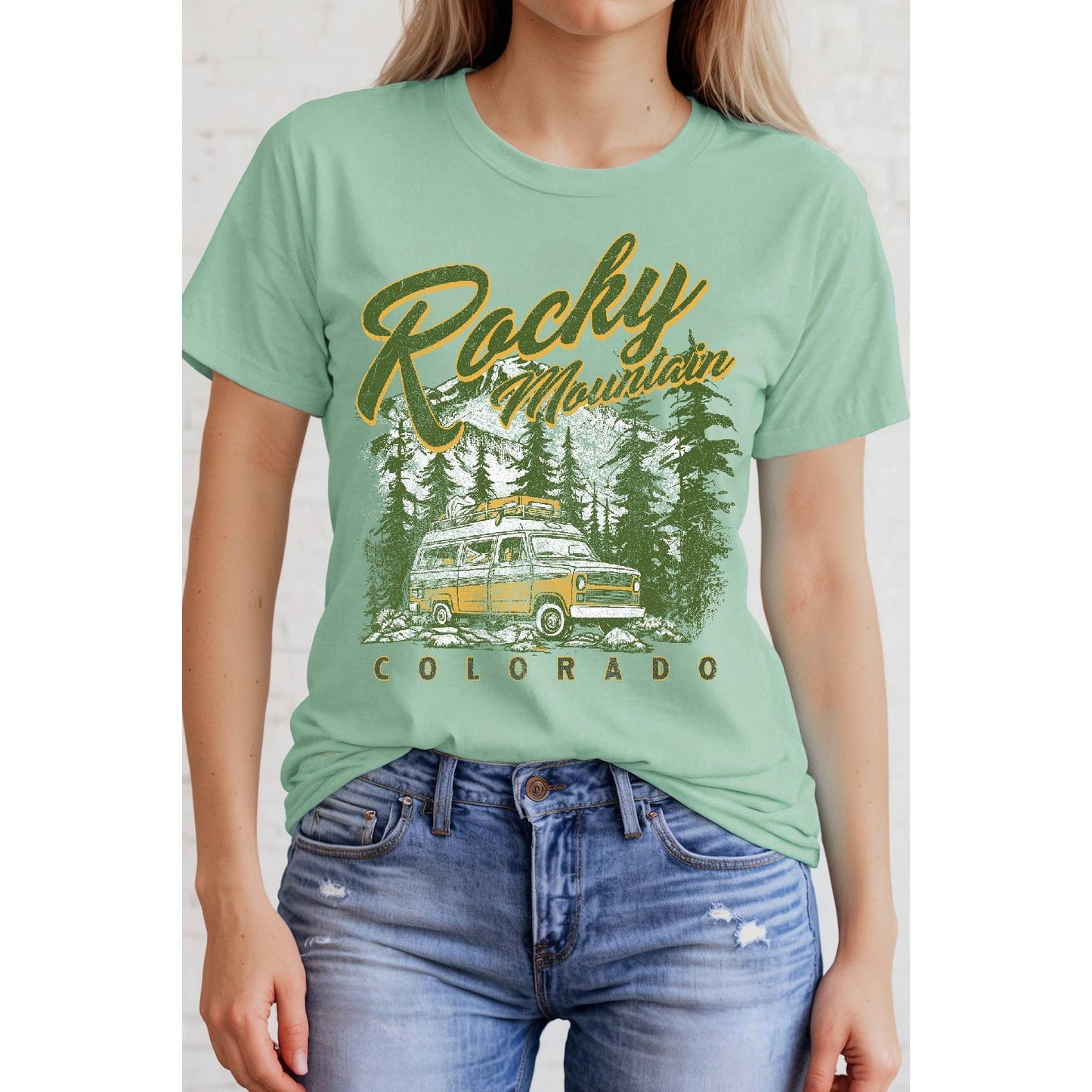 Rocky Mountain Colorado Short Sleeve T Shirt