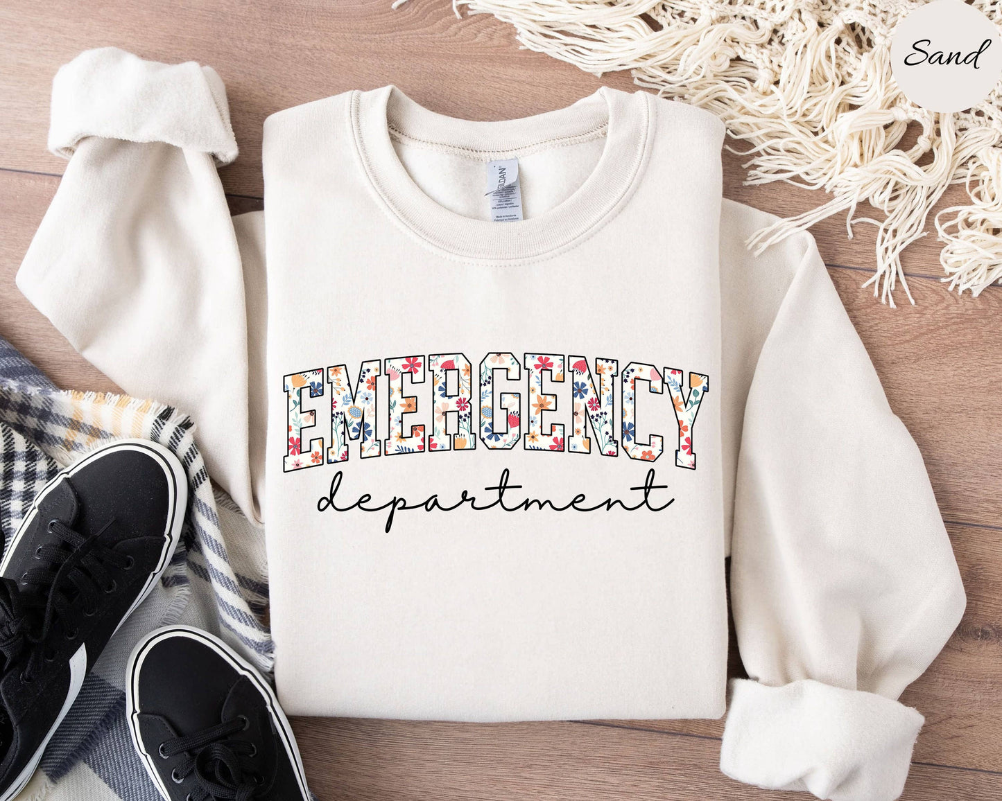 Emergency Nurse Sweatshirt - Er Department Crewneck Gift