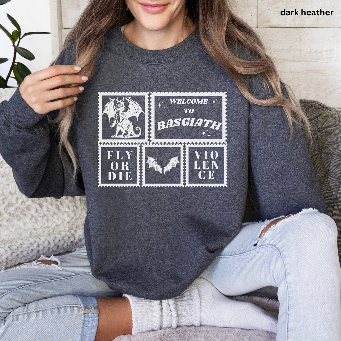 Welcome To Basgiath Official Sweatshirt Fourth Wing