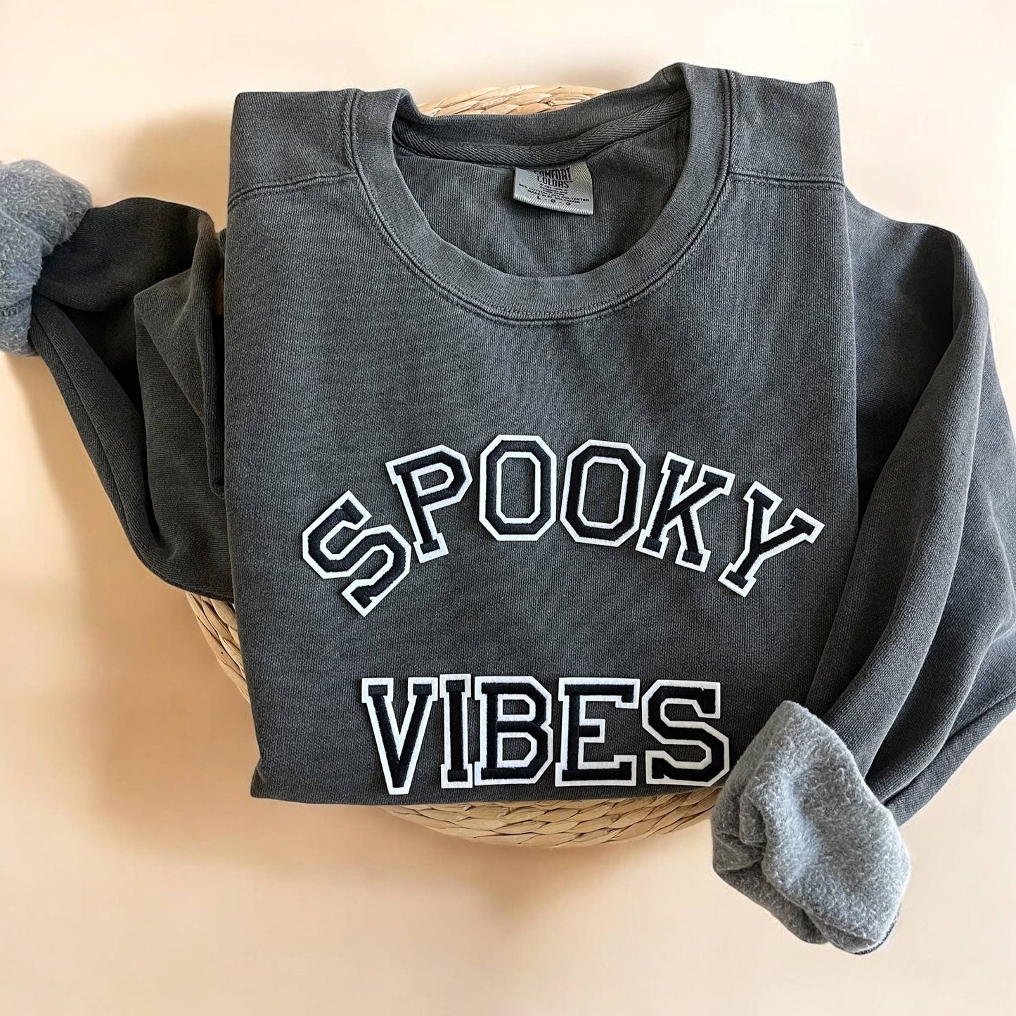 Comfort ColorsĀ® Spooky Season Halloween Sweatshirt