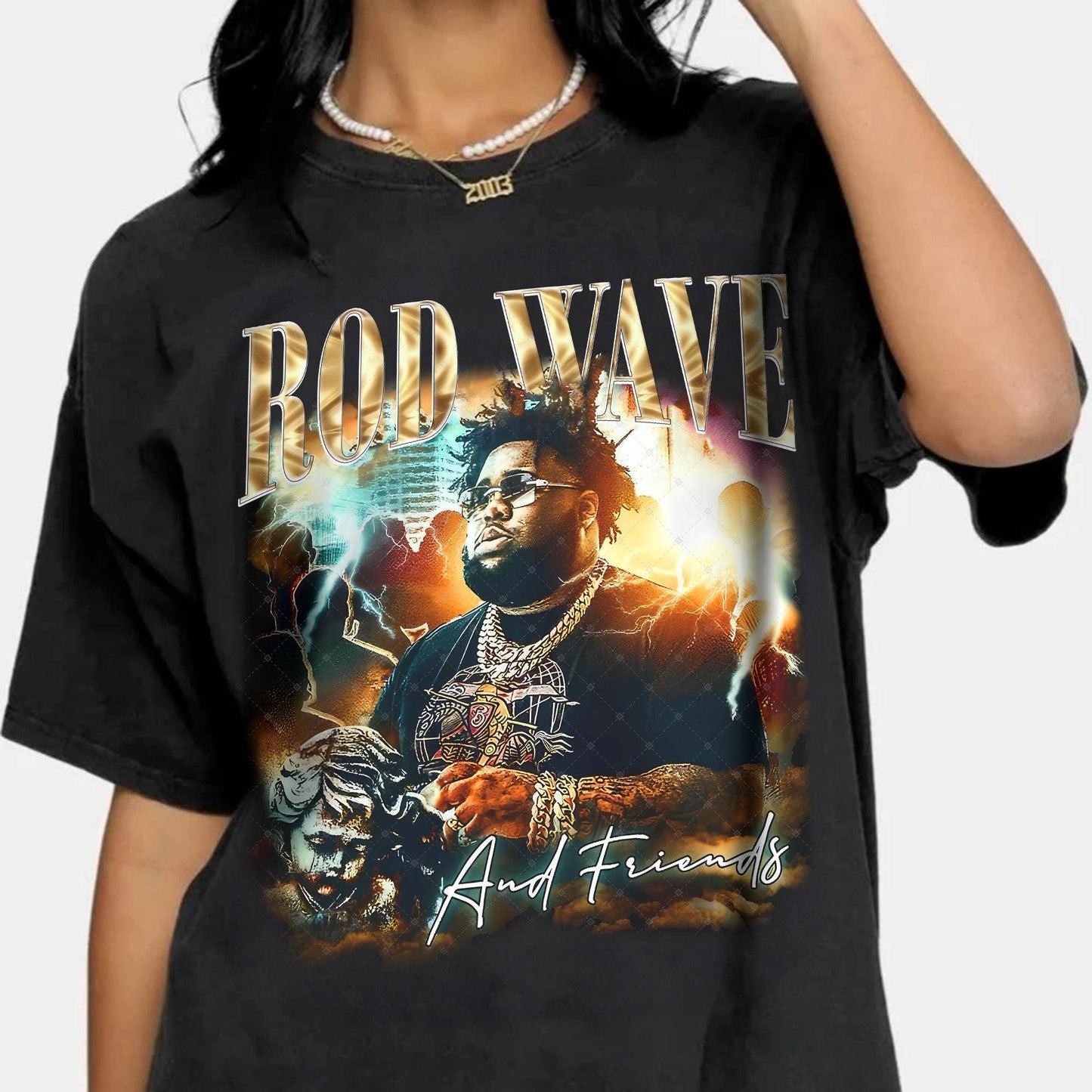 Rod Wave Last Lap Tour Graphic Fan Shirt