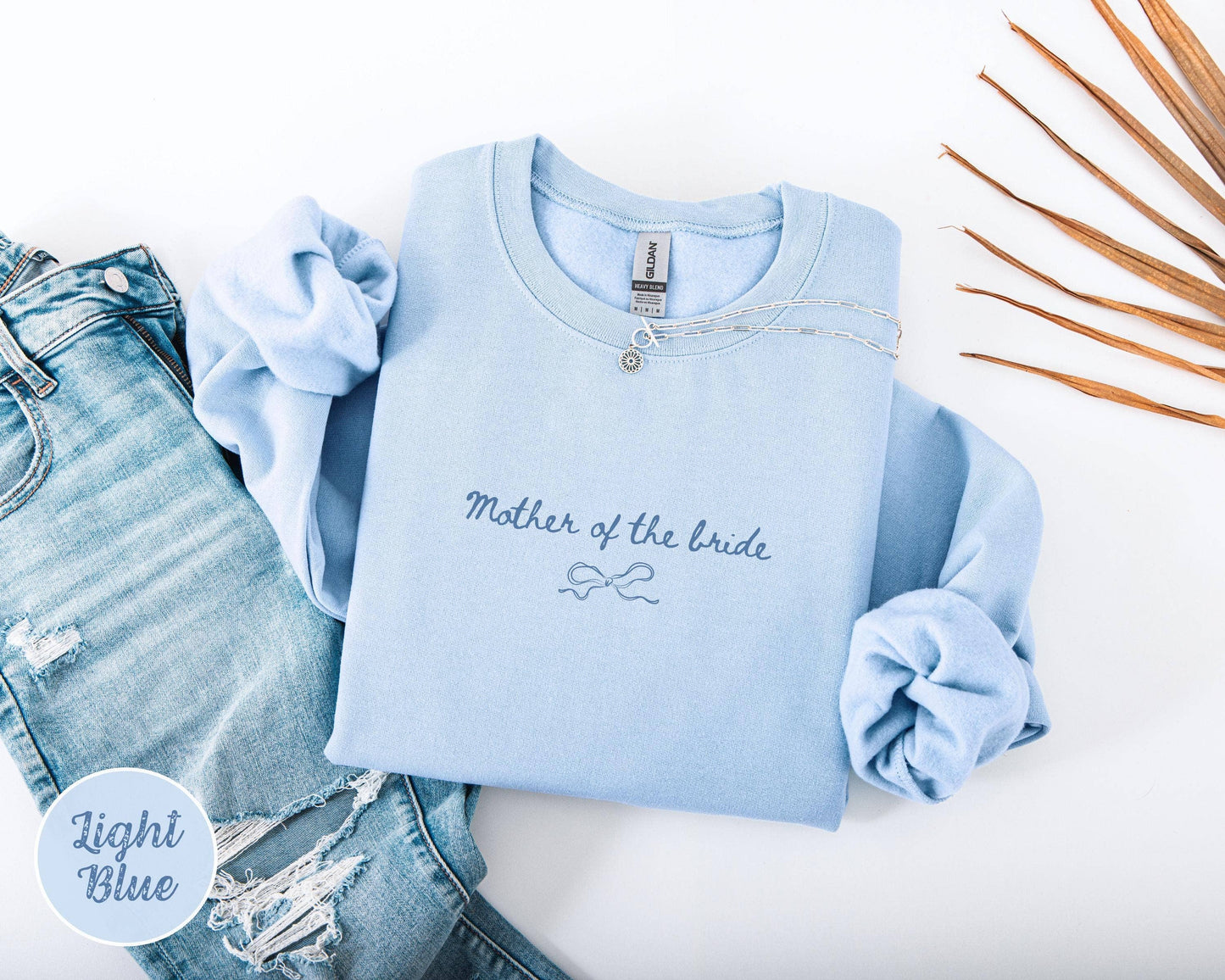 Mother of the Bride Groom Wedding Date Gift Sweatshirt