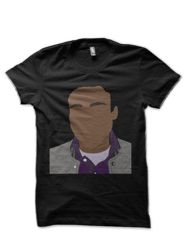 Troy Barnes Black T-Shirt