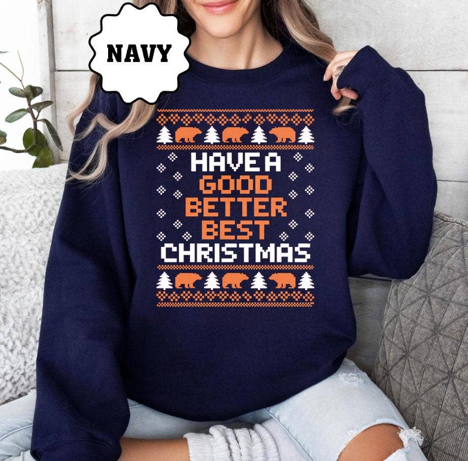 Chi-Cago Football Ugly Pattern Sweatshirt