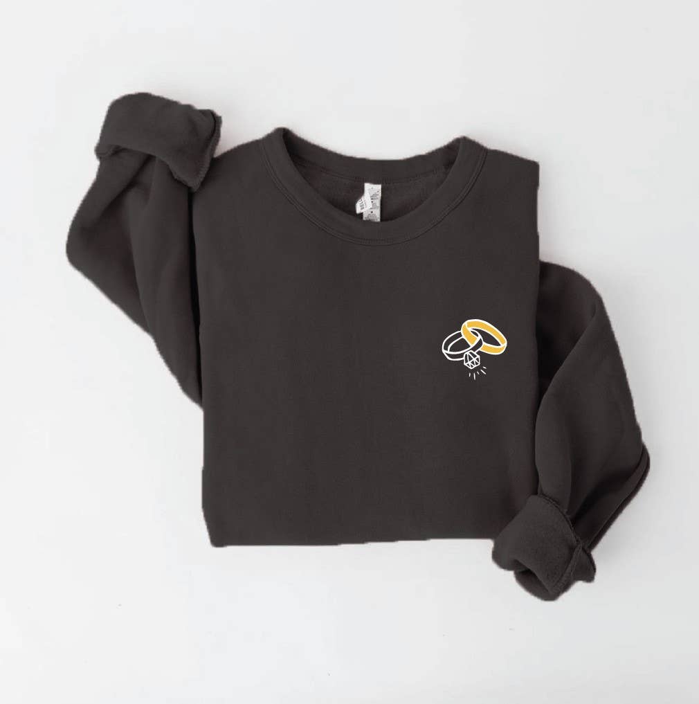 Bridesmaid Front and Back Graphic Sweatshirt