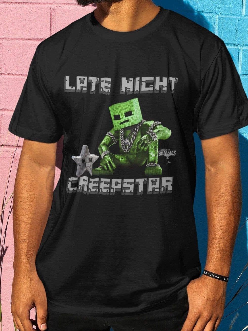 Late Night Creeper Gamer Quote Hoodie - Funny Party Tee