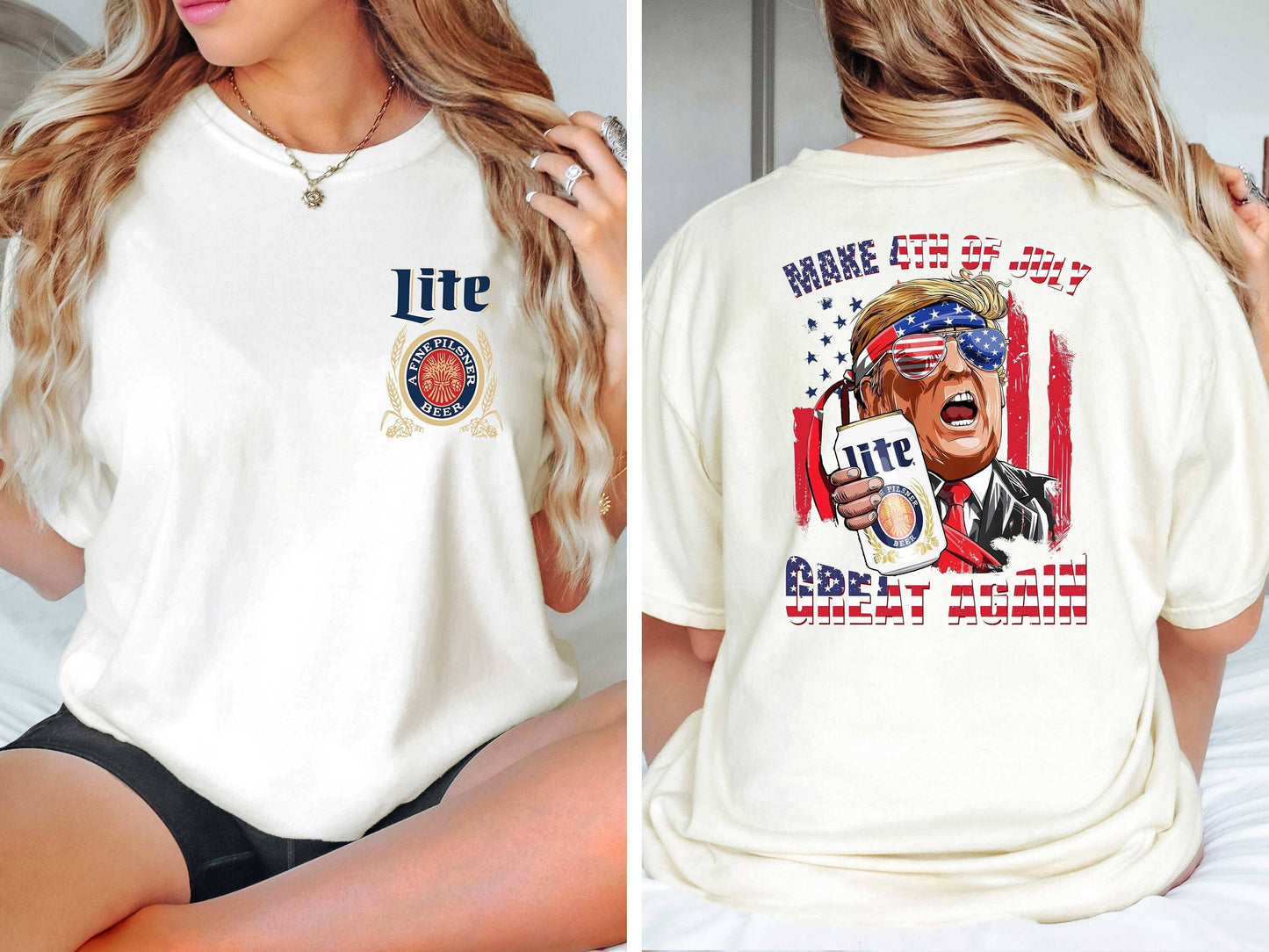 Trump 4Th of July Make America Great Again Shirt