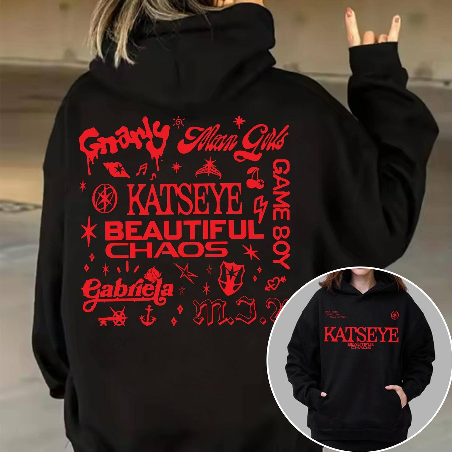 Katseye Retro Chaos Hoodie
