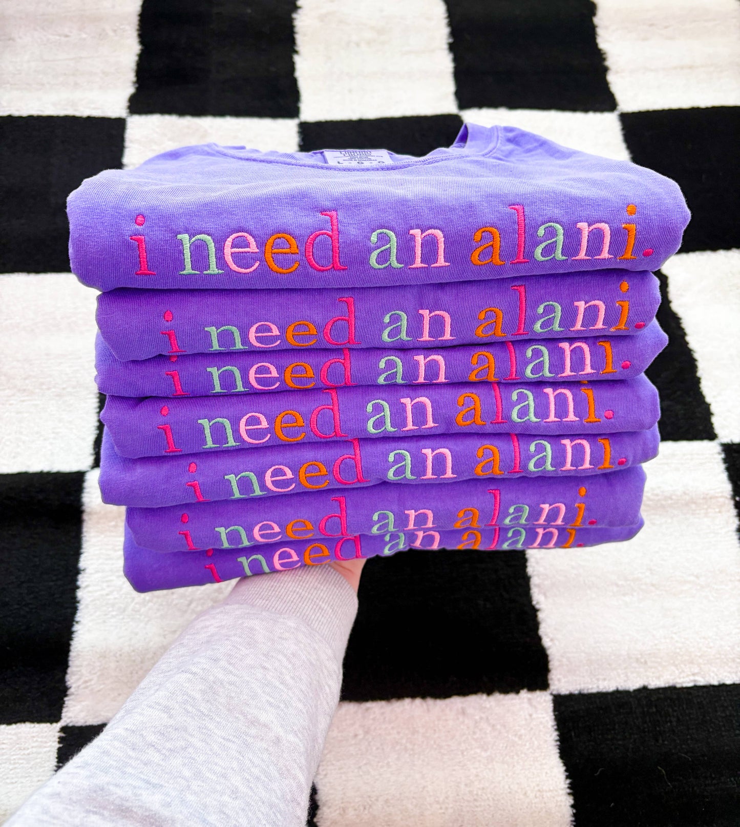 I Need A Drink Embroidered Tee | Trendy Tee, Summer Tshirt
