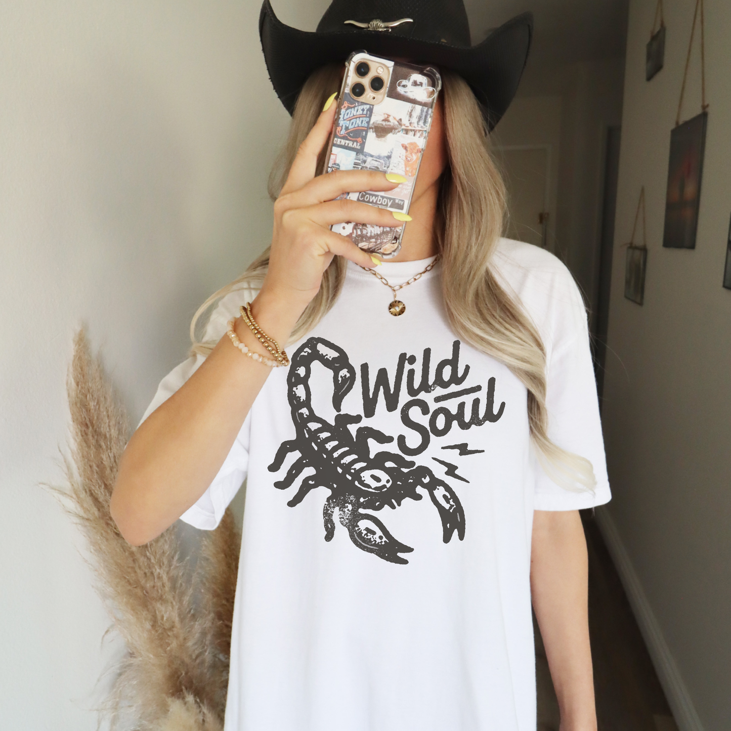 Wild Soul Western Grunge Graphic Tee