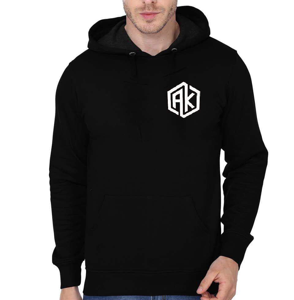 AK Black Custom Hoodie