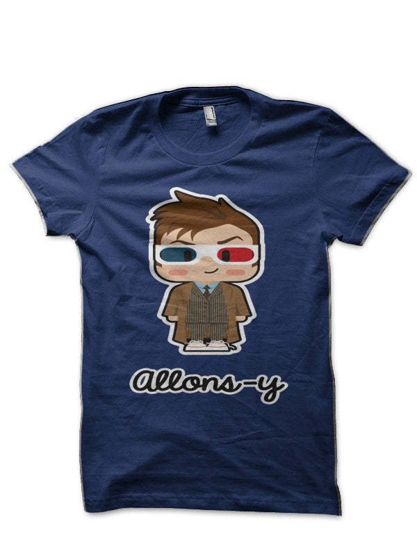 Allonsy Navy Blue T-Shirt