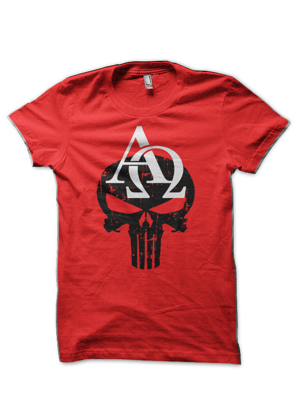 Alpha and Omega Plumbing Red T-Shirt