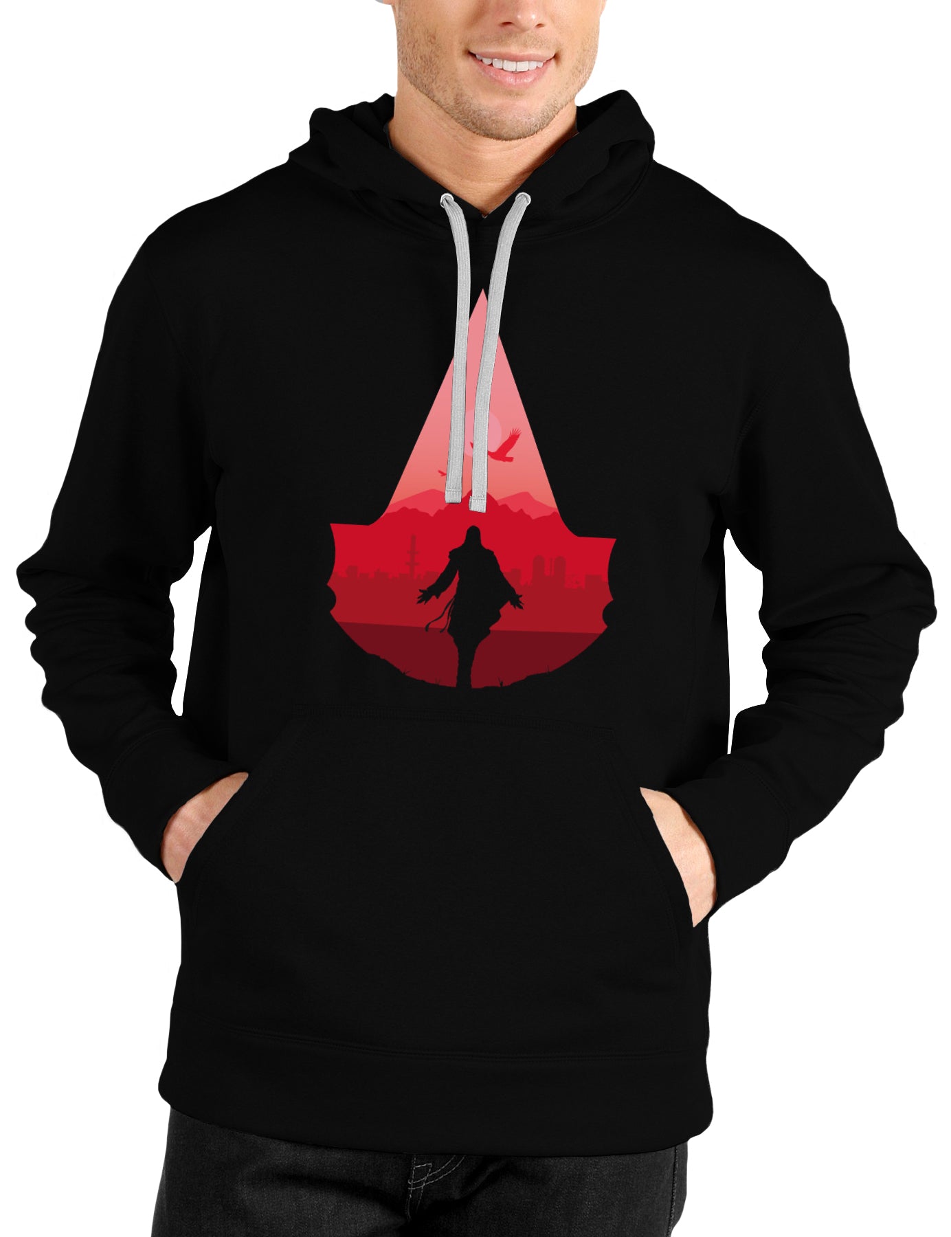 Assasian Creed Black Hoodie