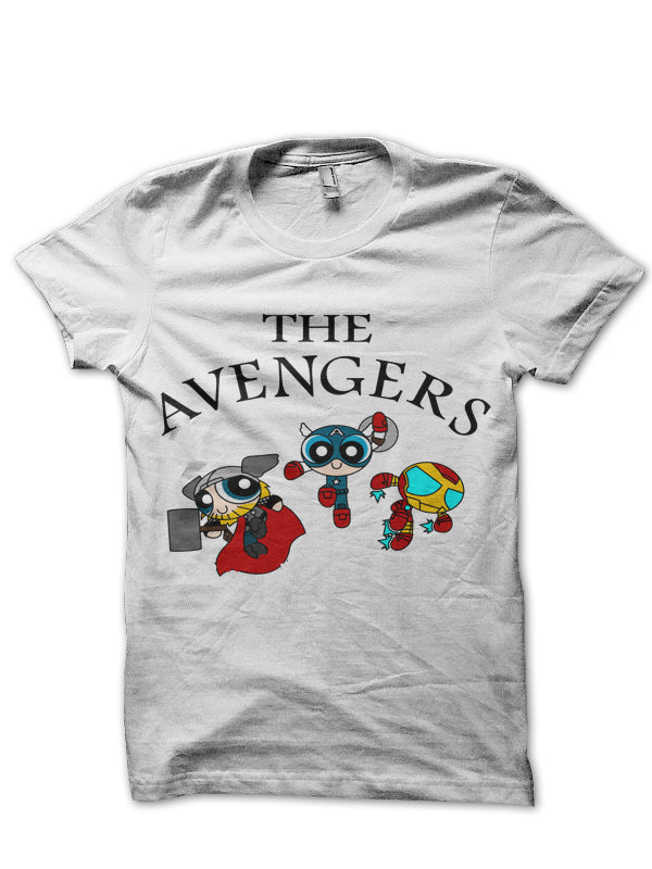 The Avengers White Tee