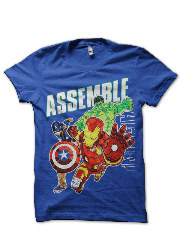 Avengers Assemble Royal Blue T-Shirt