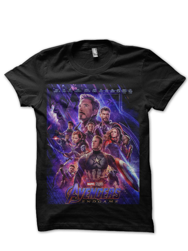 Avengers Reassemble Black T-Shirt