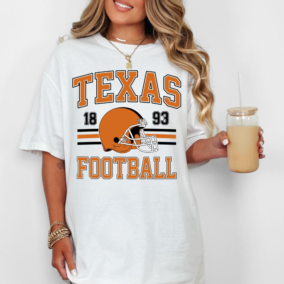 Texas Longhorns Football Tee or Sweatshirt