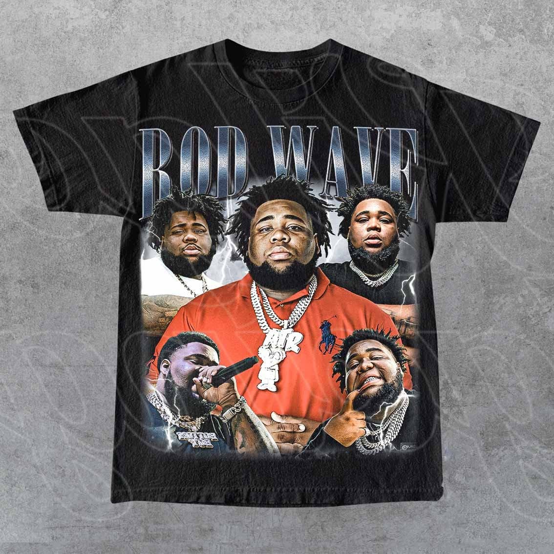 Rod Wave Rapper Graphic Tee - Retro Concert Tour Merch