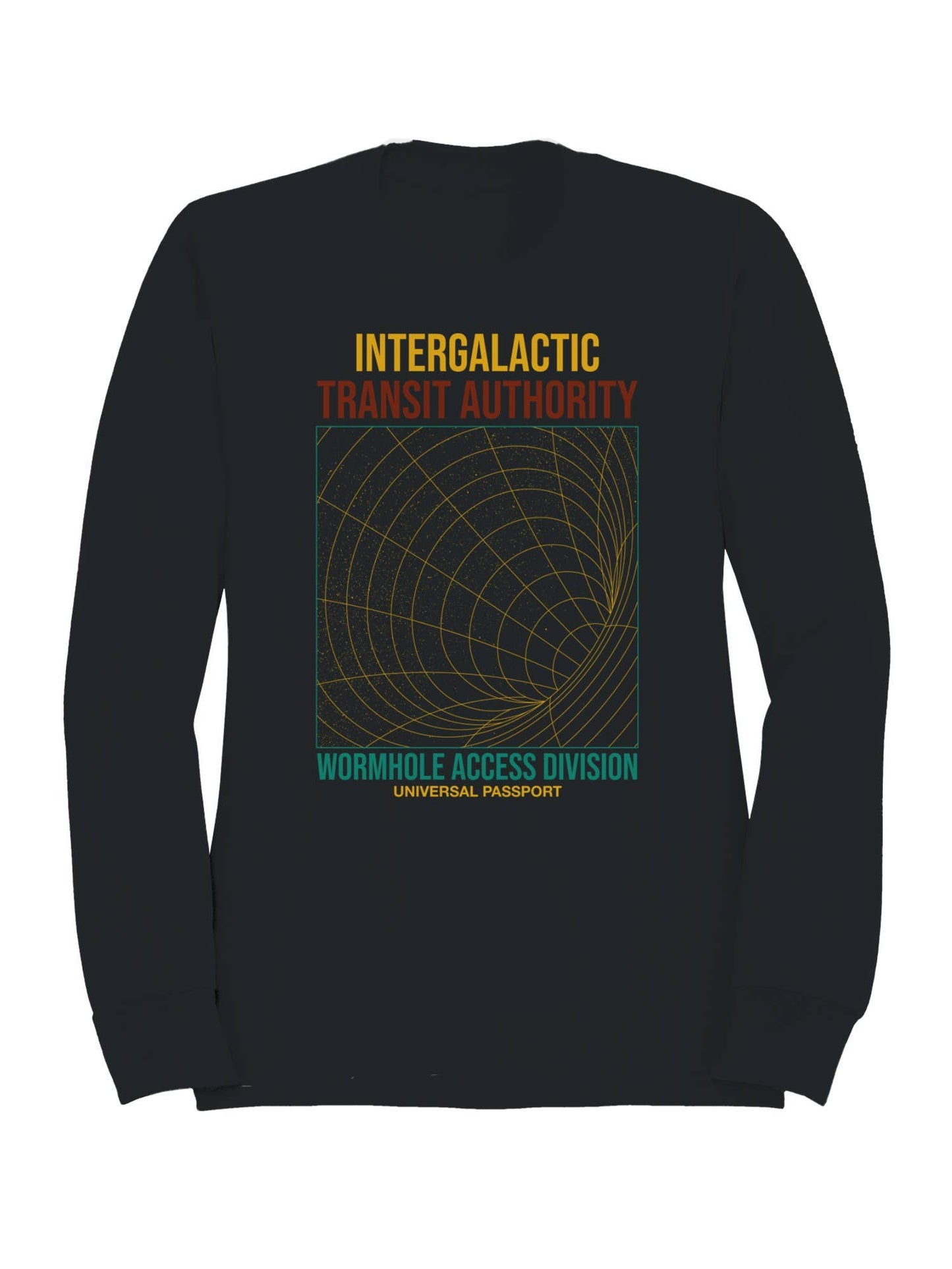 Intergalactic Transit Wormhole Access Men's Sweatshirt