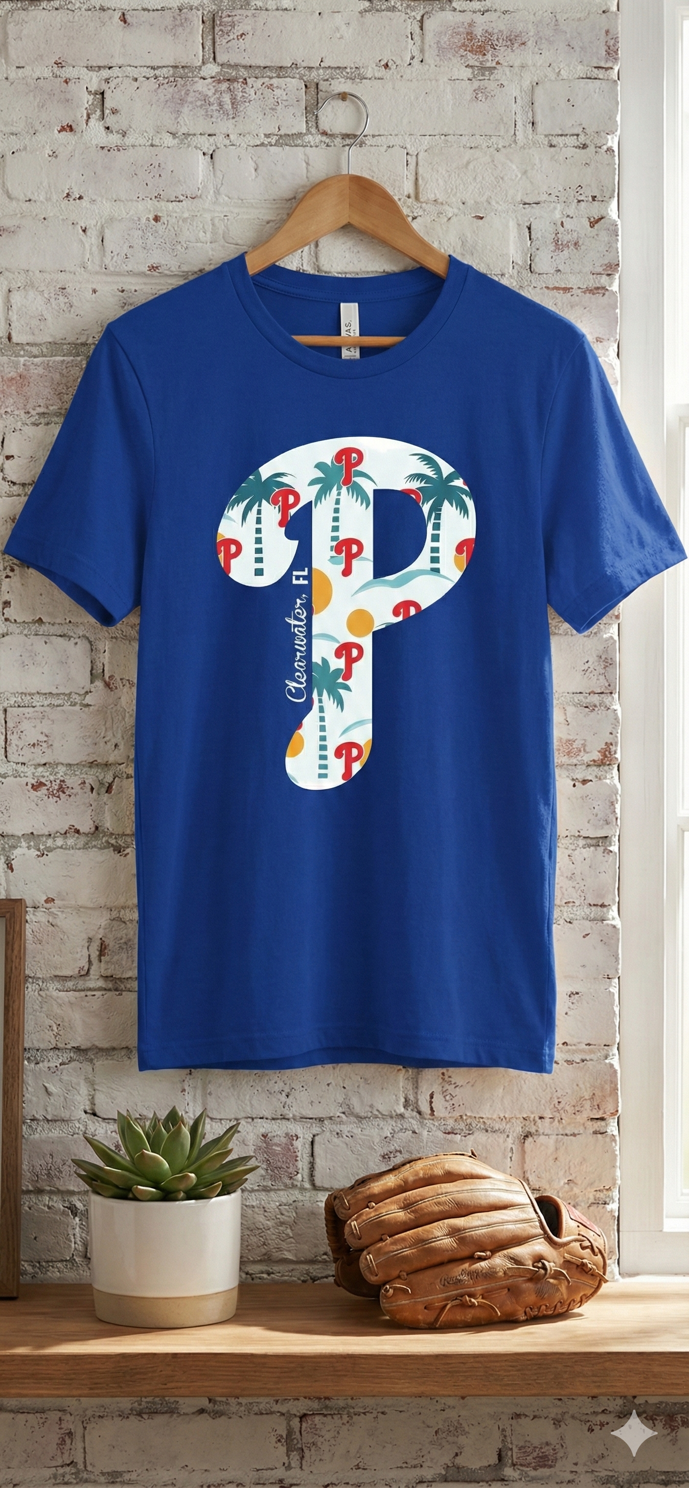 Clearwater Fl Spring Training Baseball Tee