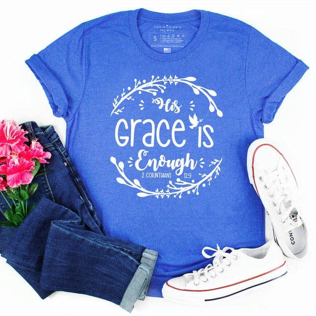 His Grace Graphic Tee Shirt