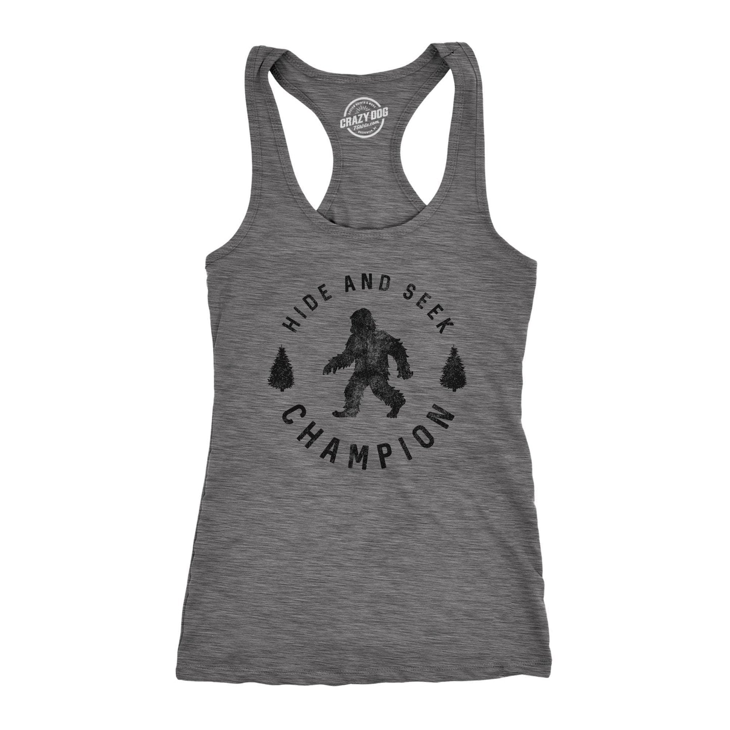 Hide and Seek Champion Women's Tank Top Camping Graphic Tank