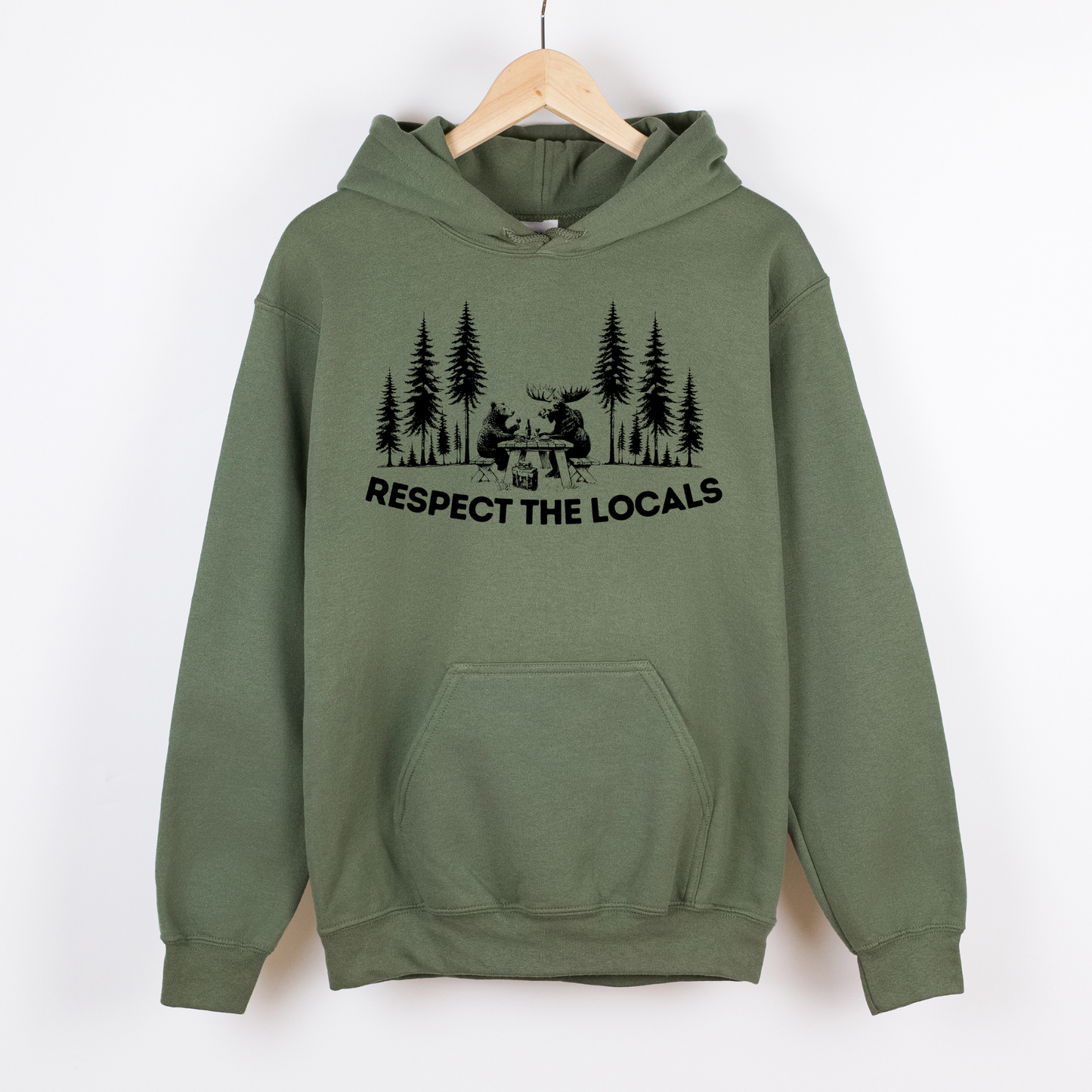 Respect the Locals Crewneck Sweatshirt Hoodie 062