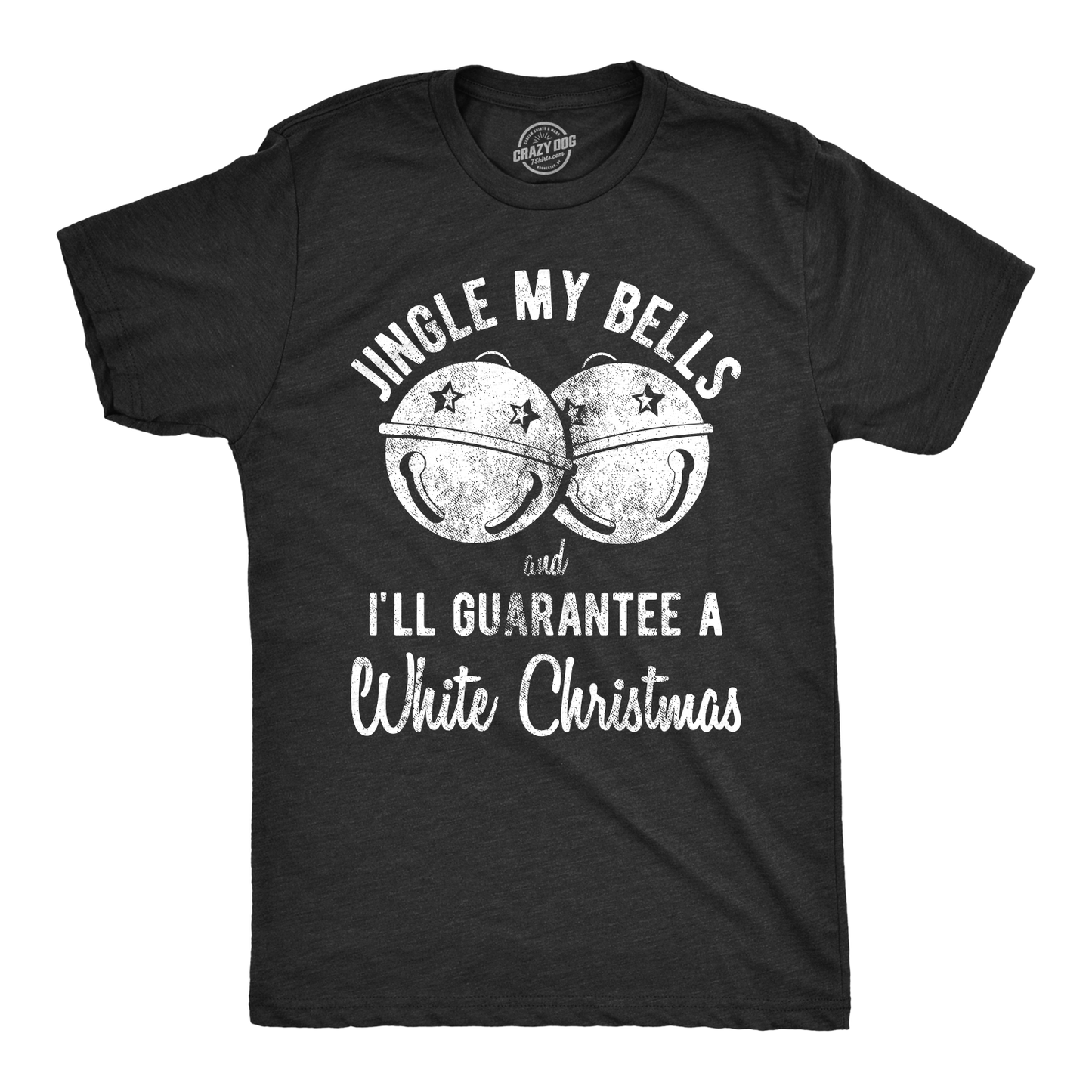 Jingle My Bells Men's Tshirt Christmas Graphic Tee Western T