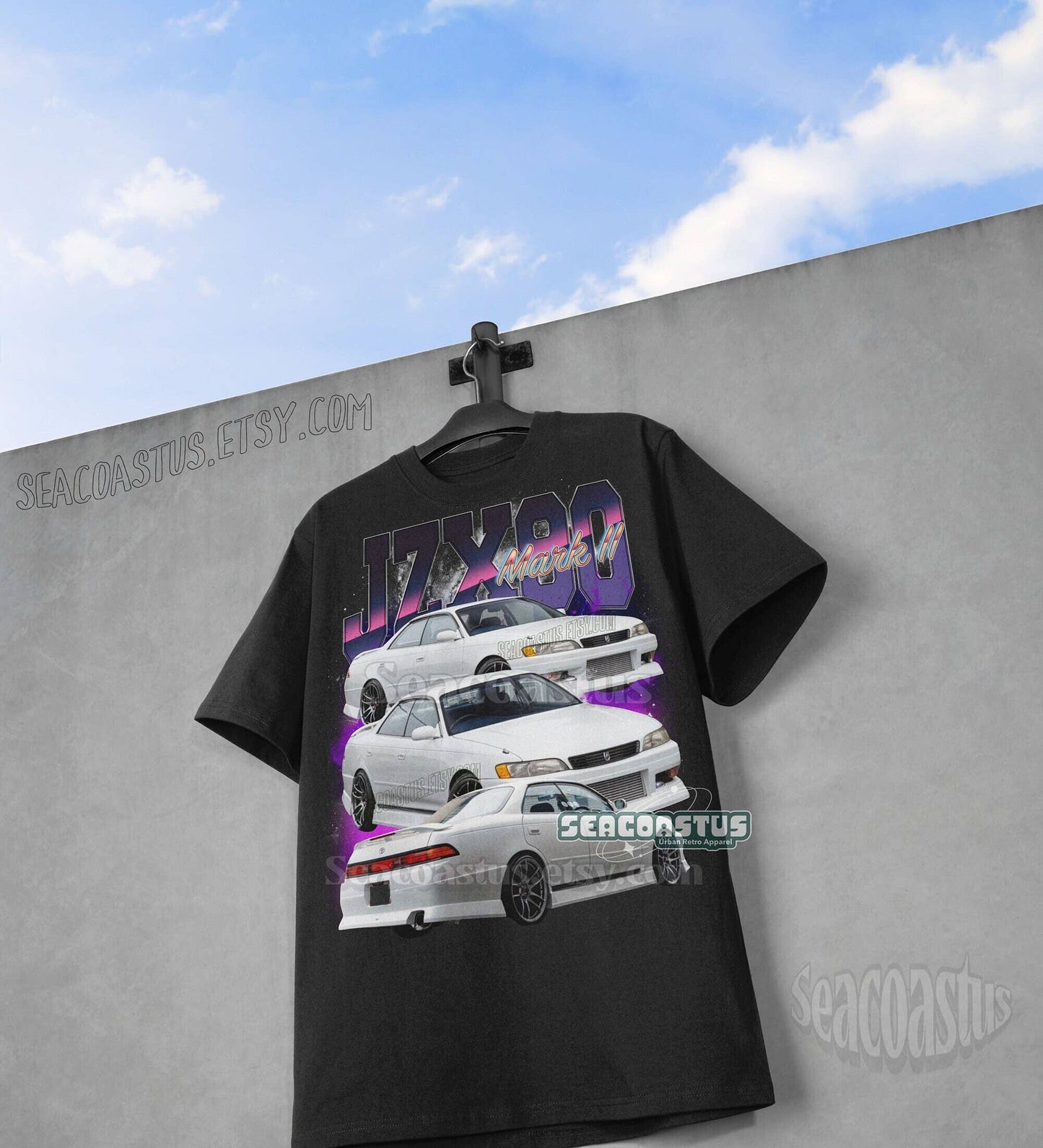 Vintage Toyota JZX90 Mark Ii Graphic T-Shirt