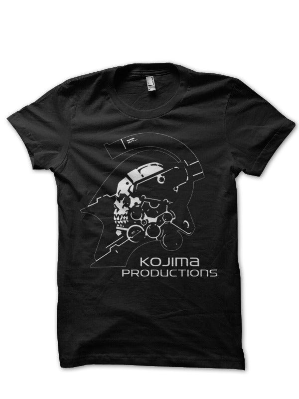 kojima Production Half Sleeve Black T-Shirt