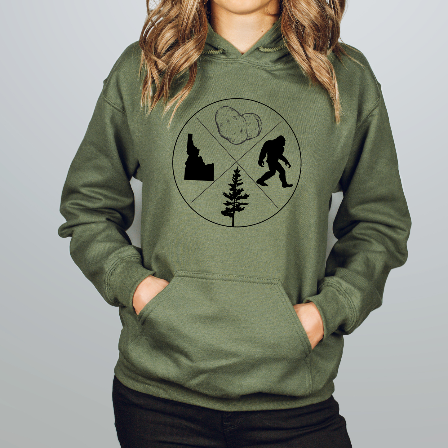 Idaho's Favorite Things Unisex Sweatshirt Delete