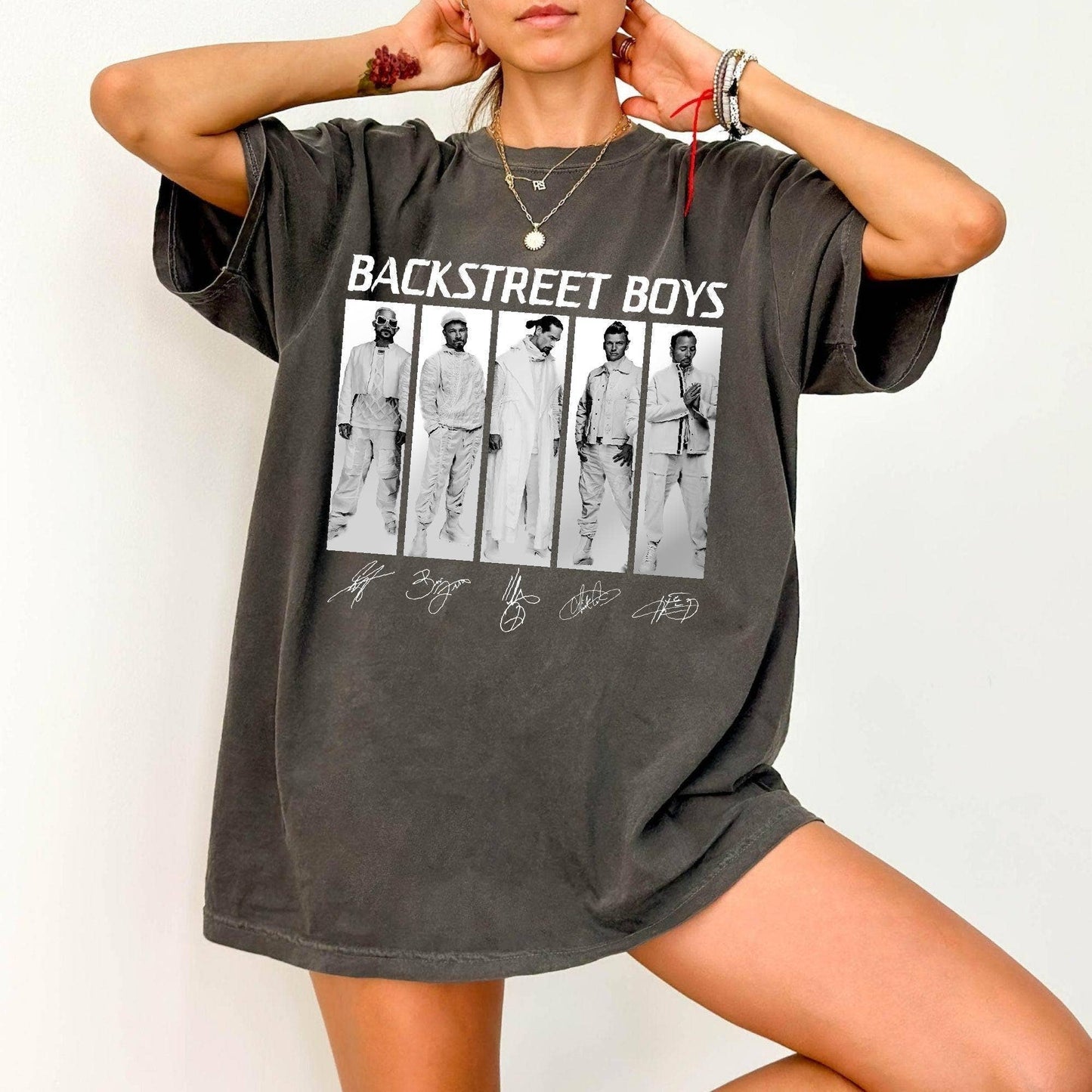Vintage Backstreet Boys Pop Music Memory T-Shirt
