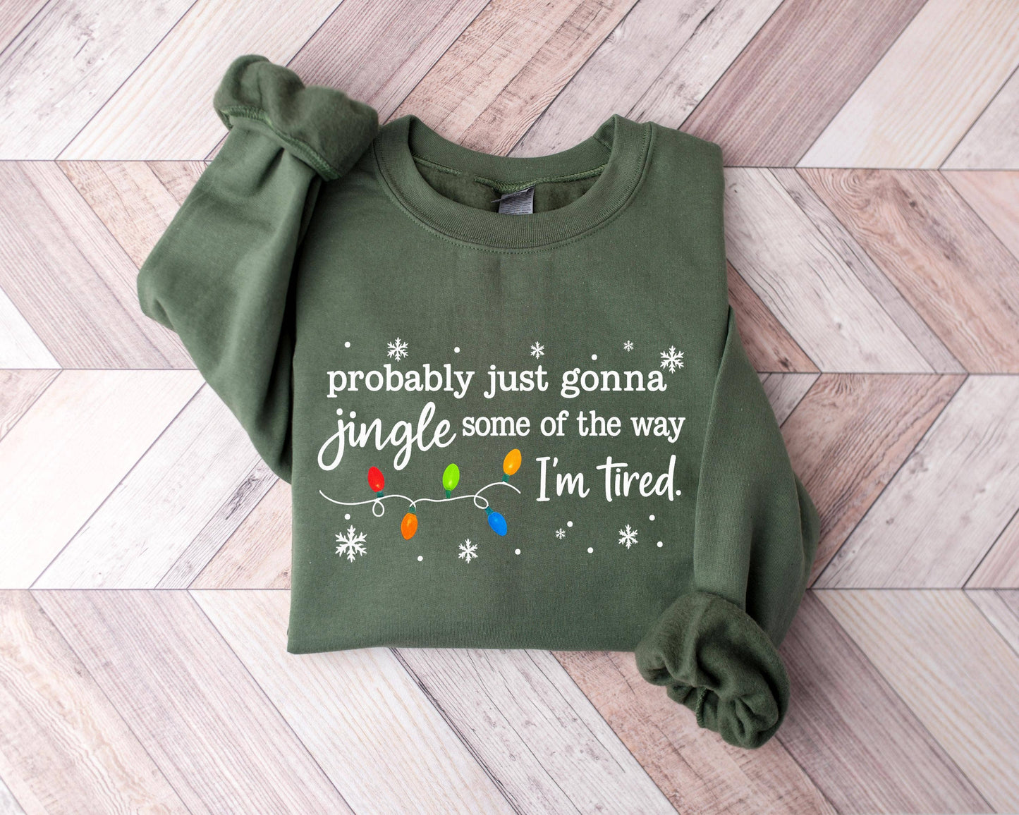 Jingle All the Way Christmas Long Sleeve Shirt
