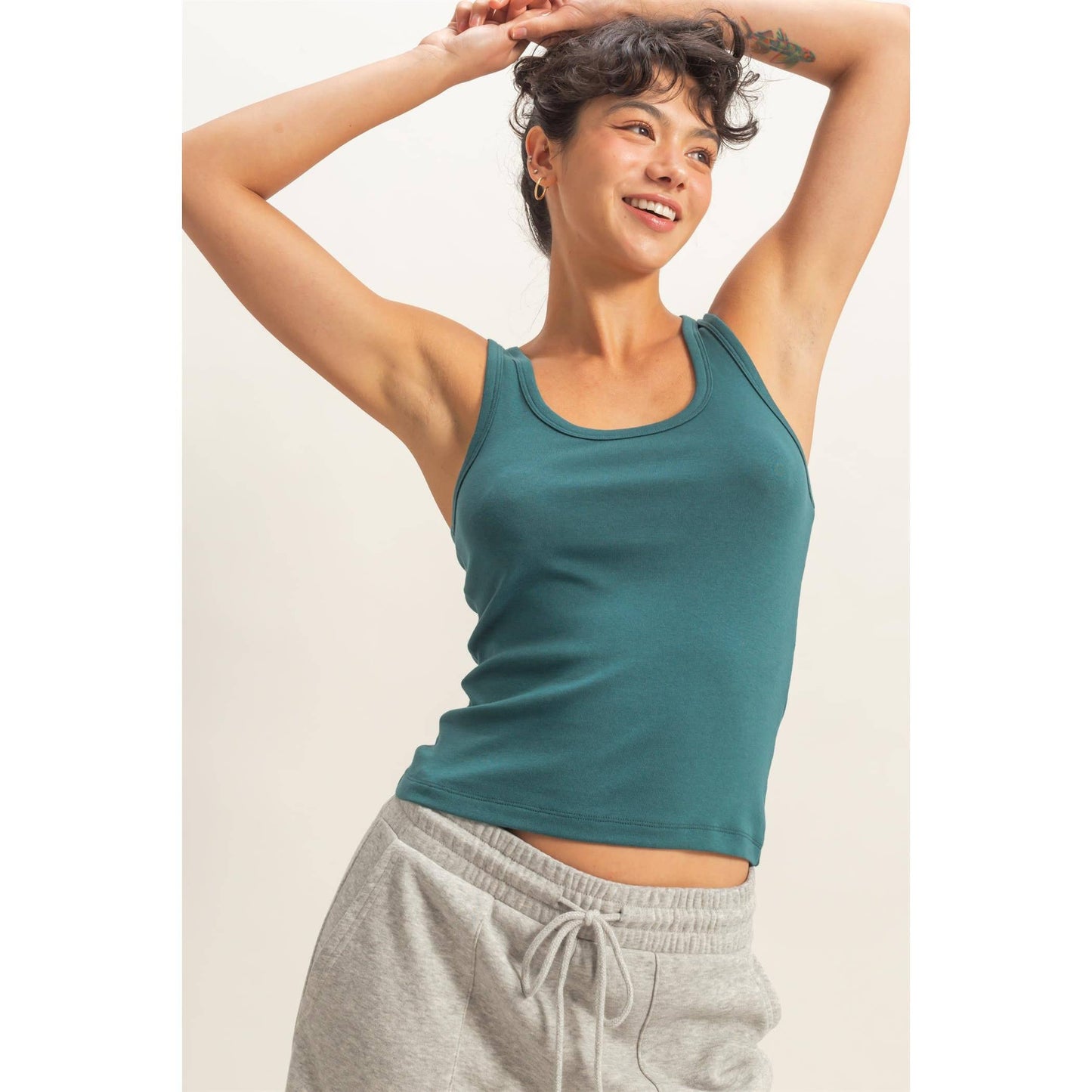 Scoop Neck Tank Top