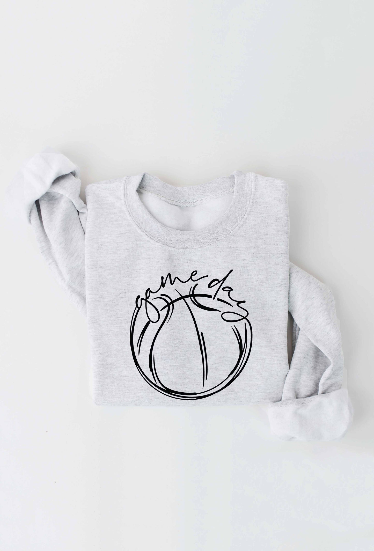 Gameday Basketball Plus Size Sweatshirt